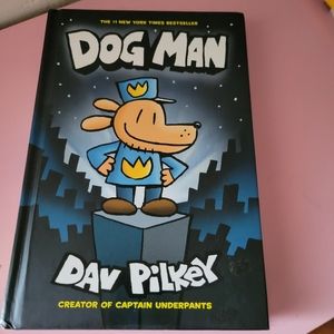 DOG MAN BOOK BY DAV PILKEY